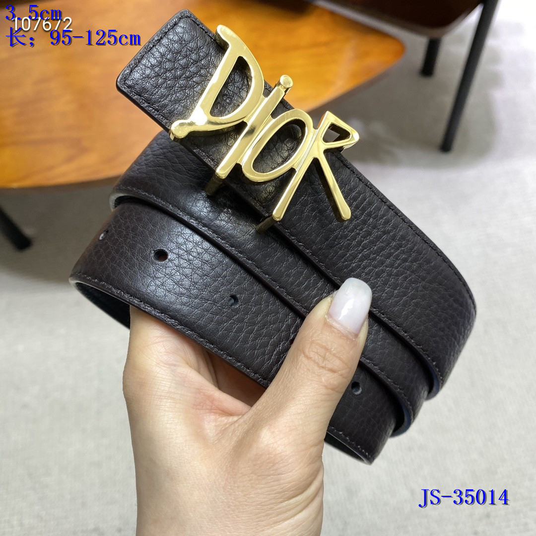 Dior Belts 3.5 Width 036
